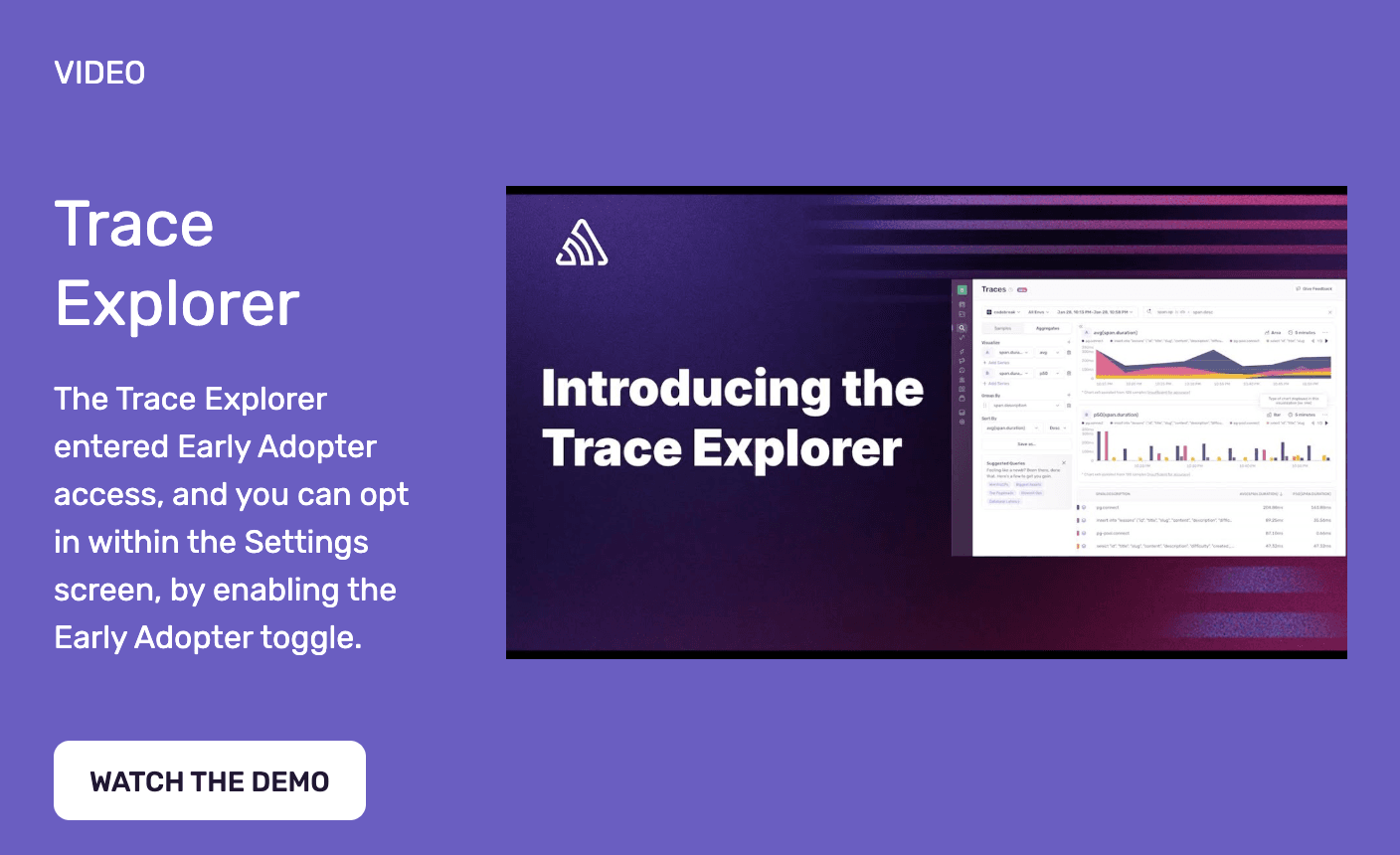 Trace Explorer でスパンからメトリクス、グループ、アラートを取得する方法 - Ichizoku